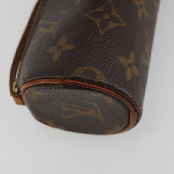 LOUIS VUITTON Monogram Papillon Pouch LV Auth bs36057