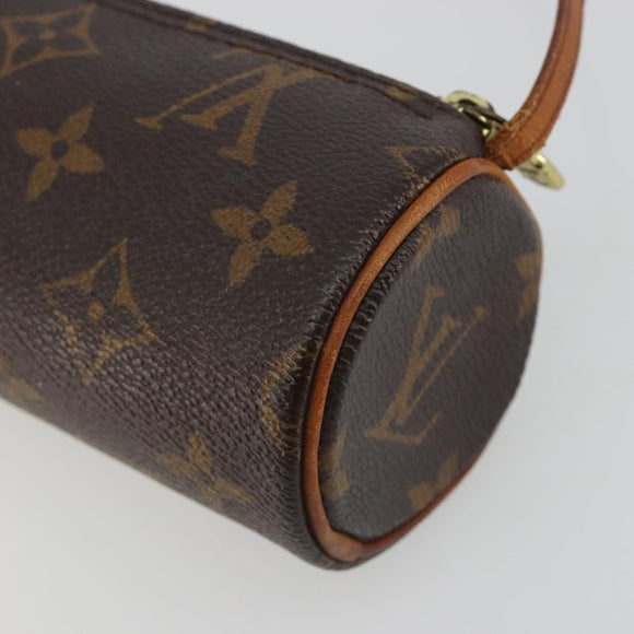 LOUIS VUITTON Monogram Papillon Pouch LV Auth bs36057