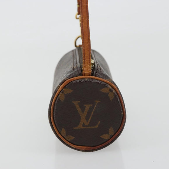 LOUIS VUITTON Monogram Papillon Pouch LV Auth bs36057