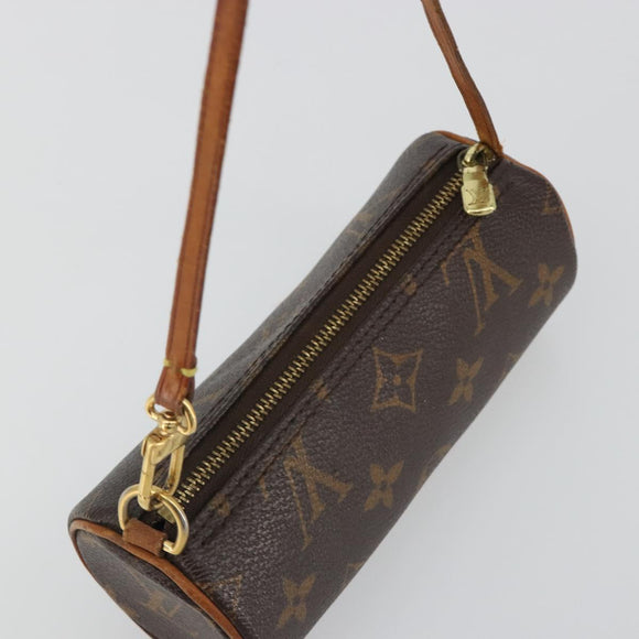 LOUIS VUITTON Monogram Papillon Pouch LV Auth bs36057