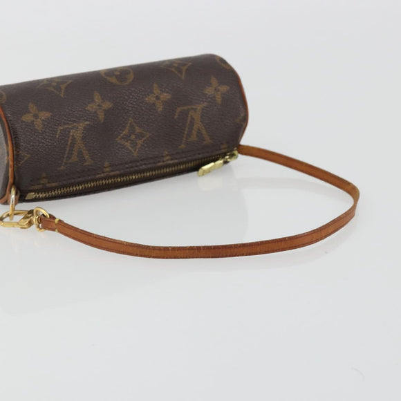 LOUIS VUITTON Monogram Papillon Pouch LV Auth bs36057
