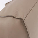 CELINE Big Bag Small Hand Bag Leather Gray Silver Auth bs36059M-17