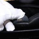 CELINE Shoulder Bag Leather Black Gold Auth bs36066A-24
