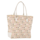 BOTTEGAVENETA Tote Bag Canvas Beige Gold Auth bs36067-1