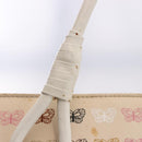 BOTTEGAVENETA Tote Bag Canvas Beige Gold Auth bs36067-10
