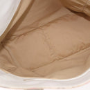 BOTTEGAVENETA Tote Bag Canvas Beige Gold Auth bs36067-11