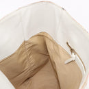 BOTTEGAVENETA Tote Bag Canvas Beige Gold Auth bs36067-20