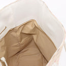 BOTTEGAVENETA Tote Bag Canvas Beige Gold Auth bs36067-21