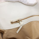 BOTTEGAVENETA Tote Bag Canvas Beige Gold Auth bs36067-22