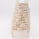 BOTTEGAVENETA Tote Bag Canvas Beige Gold Auth bs36067-4