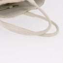 BOTTEGAVENETA Tote Bag Canvas Beige Gold Auth bs36067-8