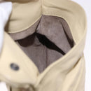BOTTEGA VENETA INTRECCIATO Chain Shoulder Bag Leather Beige Auth bs36068A-19
