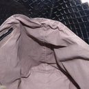 BOTTEGA VENETA Hand Bag Canvas Beige Auth bs36069-18