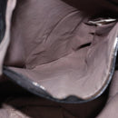 BOTTEGA VENETA Hand Bag Canvas Beige Auth bs36069-20