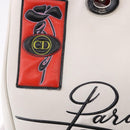 Christian Dior Hand Bag Leather 2way White Silver Auth bs36072V-17