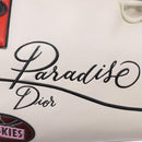 Christian Dior Hand Bag Leather 2way White Silver Auth bs36072V-18