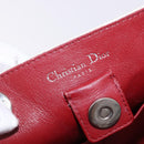 Christian Dior Hand Bag Leather 2way White Silver Auth bs36072V-19