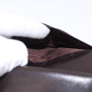 FENDI Zucca Canvas Wallet Black Brown Auth bs36073-16