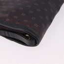 FENDI Shoulder Bag PVC Canvas Black Auth bs36074-9