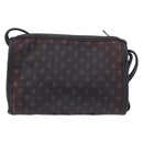 FENDI Shoulder Bag PVC Canvas Black Auth bs36074-2