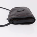 FENDI Shoulder Bag PVC Canvas Black Auth bs36074-4