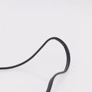 FENDI Shoulder Bag PVC Canvas Black Auth bs36074-8