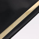 GUCCI Shoulder Bag Patent Leather Black Gold 007 2113 0278 Auth bs36081-17