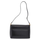 GUCCI Shoulder Bag Patent Leather Black Gold 007 2113 0278 Auth bs36081-2