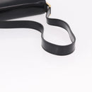 GUCCI Shoulder Bag Patent Leather Black Gold 007 2113 0278 Auth bs36081-7