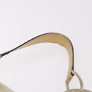 GUCCI GG Canvas Guccissima Hand Bag Leather Beige Gold 257268 Auth bs36083A-14