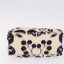 GUCCI Hand Bag Canvas White Silver Auth bs36084-6
