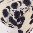 GUCCI Hand Bag Canvas White Silver Auth bs36084-17