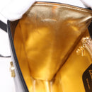 Salvatore Ferragamo Shoulder Bag Leather Black Gold Auth bs36087-19