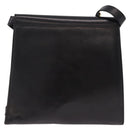Salvatore Ferragamo Shoulder Bag Leather Black Gold Auth bs36087-3