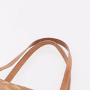 Jimmy Choo Star Studs Hand Bag Leather Pink Gold Auth bs36089-8
