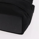 Salvatore Ferragamo Hand Bag Canvas Black Gold Auth bs36090A-11