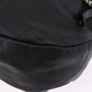Jimmy Choo Shoulder Bag Leather Black Silver Auth bs36091A-14