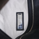 Jimmy Choo Shoulder Bag Leather Black Silver Auth bs36091A-22
