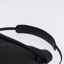Jimmy Choo Shoulder Bag Leather Black Silver Auth bs36091A-8