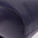 CELINE Circle Shoulder Bag Leather Purple Gold Auth bs36092A-17