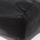CELINE Hand Bag Leather Black Gold Auth bs36094V-17