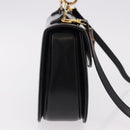 GUCCI Bamboo Hand Bag Leather 2way Black Gold 000 1364 0633 Auth bs36097V-4