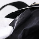 SAINT LAURENT Hand Bag Canvas Beige Silver Auth bs36099A-12