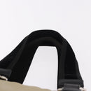 SAINT LAURENT Hand Bag Canvas Beige Silver Auth bs36099A-8