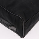 GUCCI Hand Bag Canvas Black Silver Auth bs36102-13
