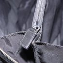 GUCCI Hand Bag Canvas Black Silver Auth bs36102-24