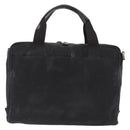 GUCCI Hand Bag Canvas Black Silver Auth bs36102-3