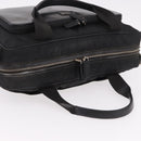GUCCI Hand Bag Canvas Black Silver Auth bs36102-7
