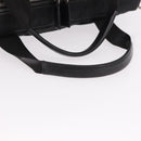 GUCCI Hand Bag Canvas Black Silver Auth bs36102-8