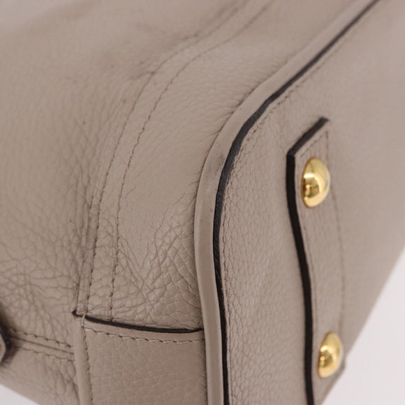 LOUIS VUITTON Parnasea Alma PM Hand Bag Leather Galet M48892 LV Auth bs36103